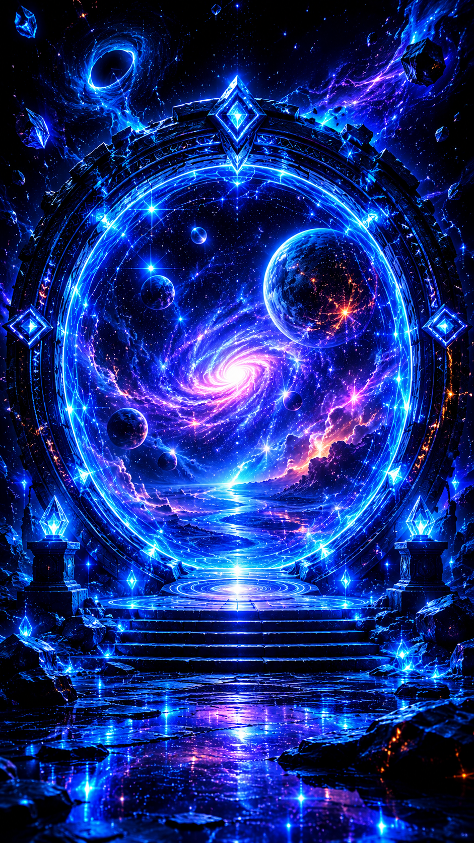 Cosmic Portal Opening in Space