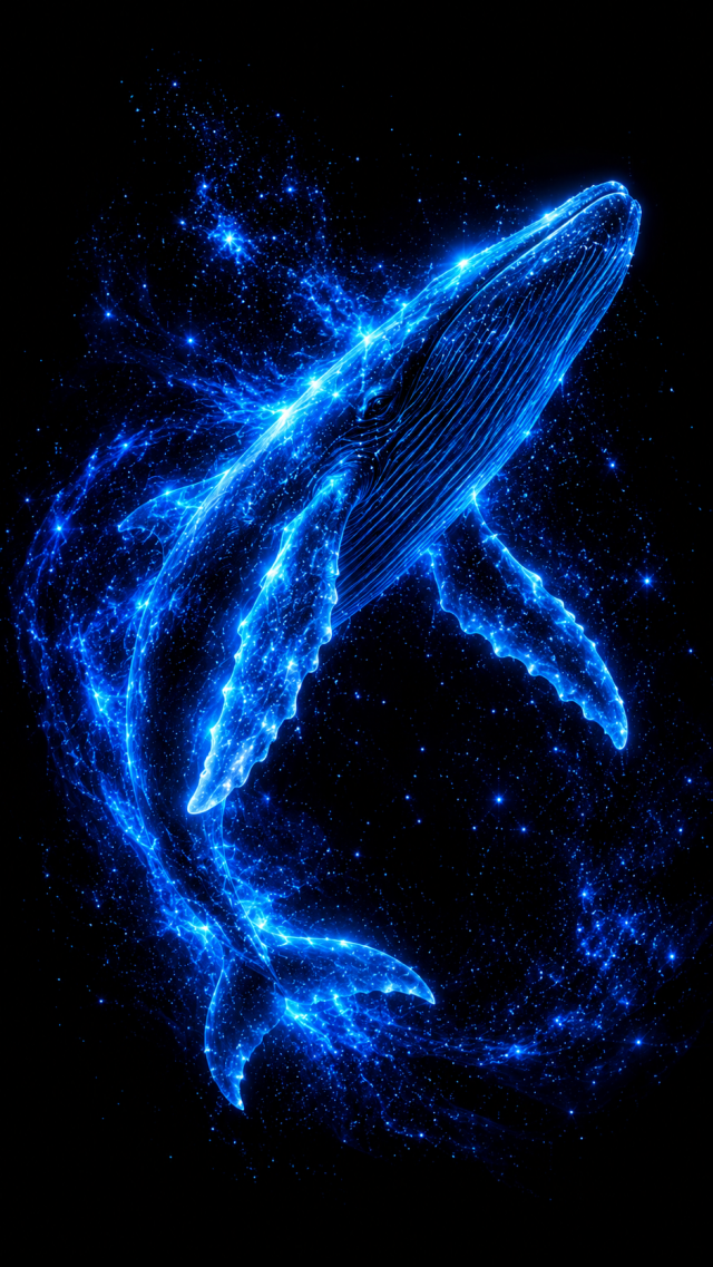Blue Whale in Deep Space
