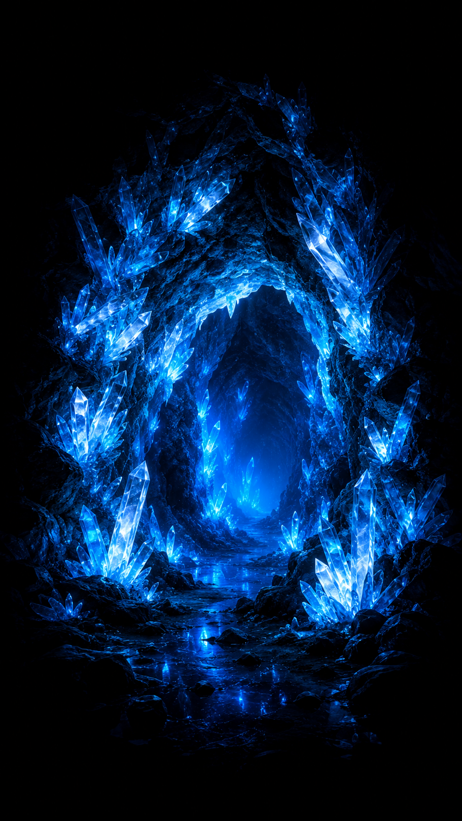 Blue Crystal Cave Portal