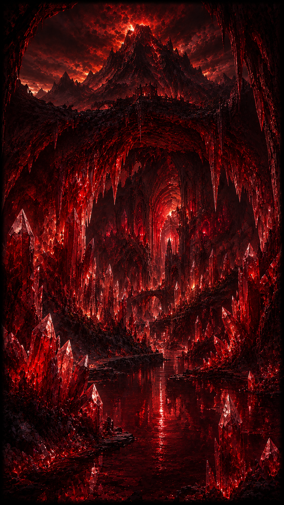 Crimson Dragon Cave and Lava Fortress
