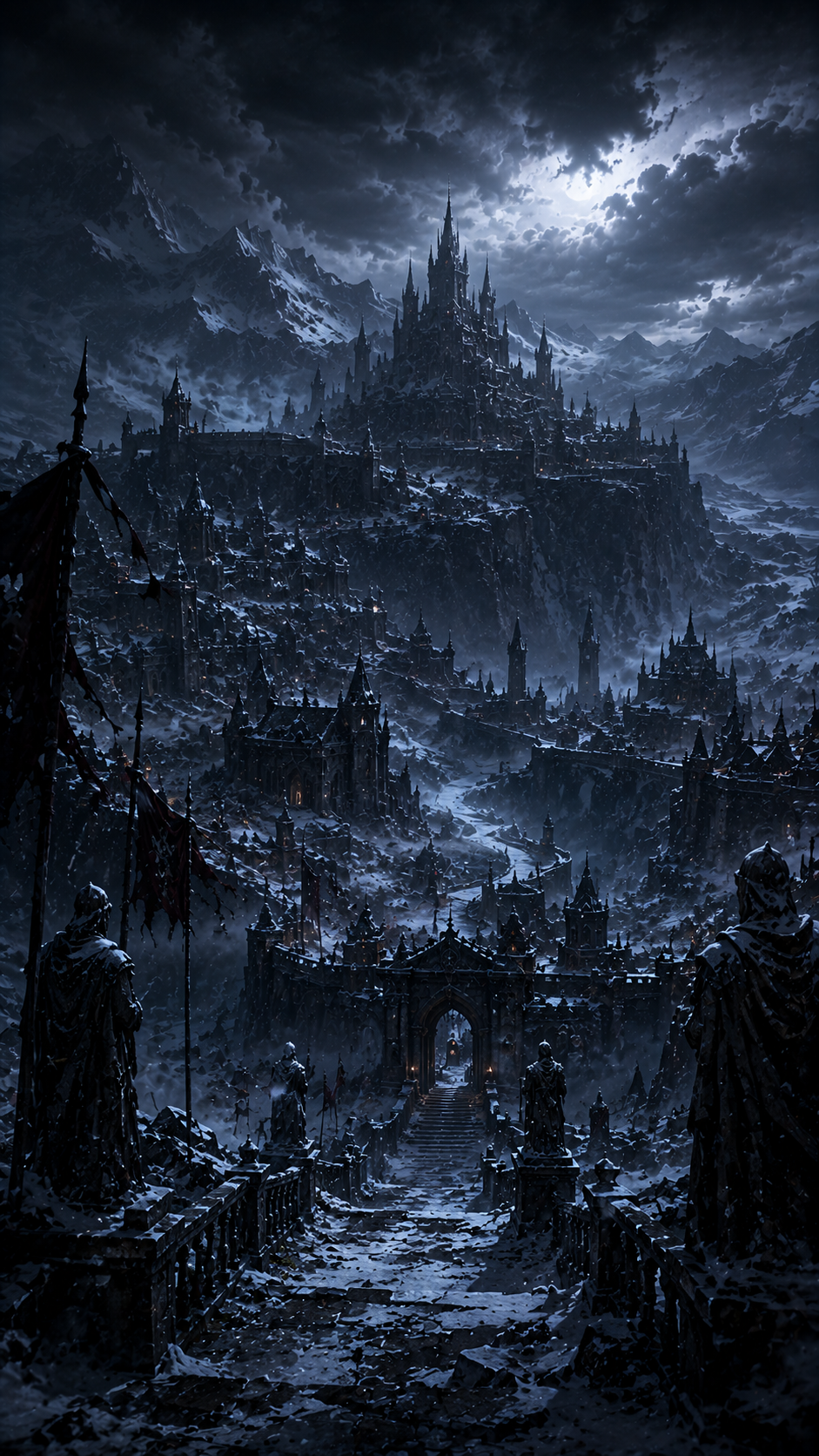 Stormy Dark Castle Valley