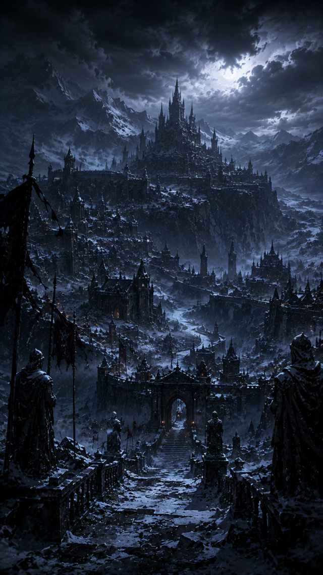 Stormy Dark Castle Valley