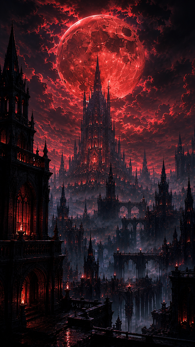 Red Moon Gothic City