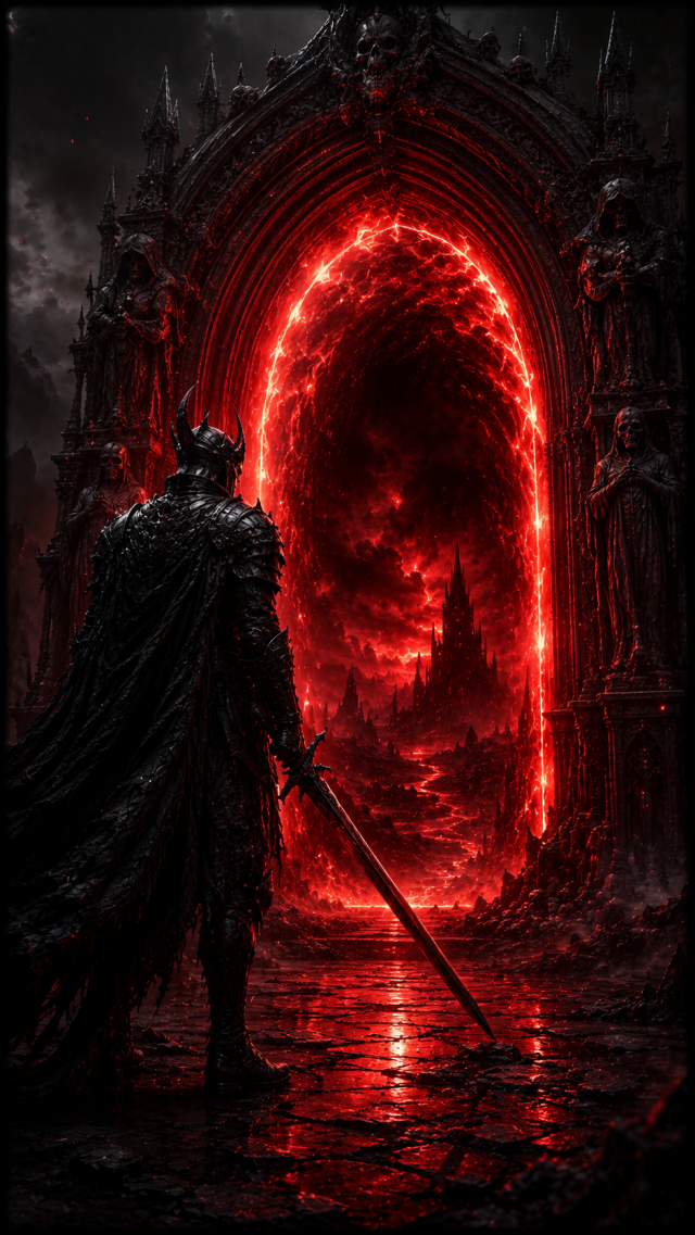 Red Skull Portal Doorway