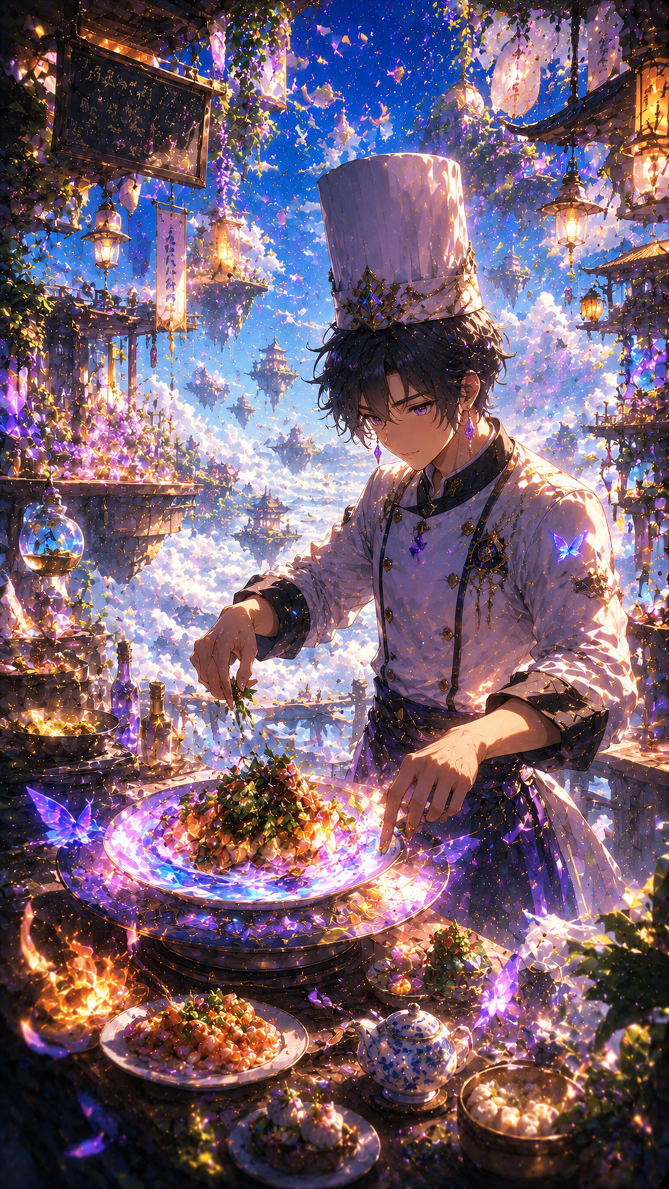 Anime Chef Cooking Magical Food