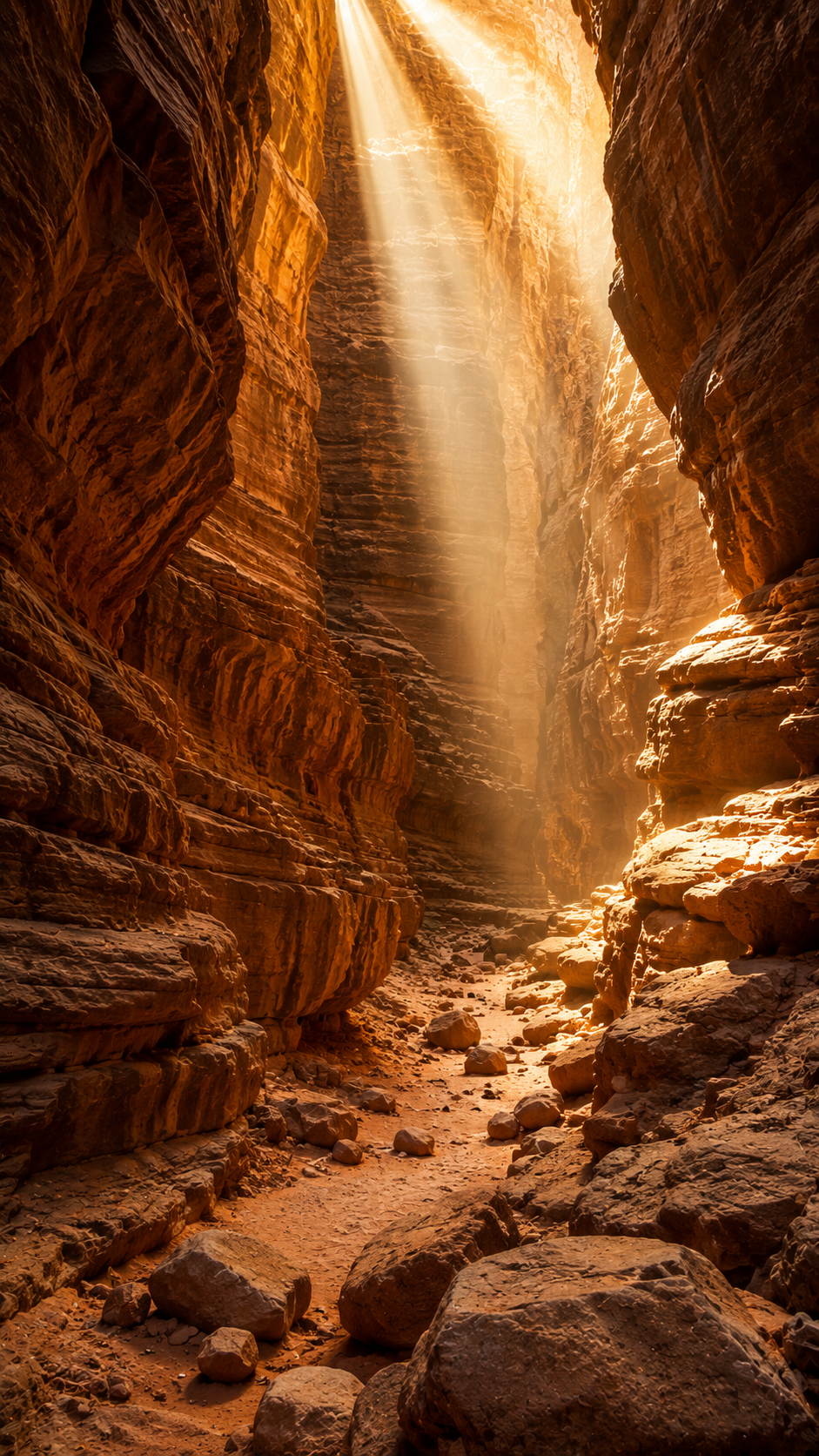 Sunbeam Canyon Slot Passage