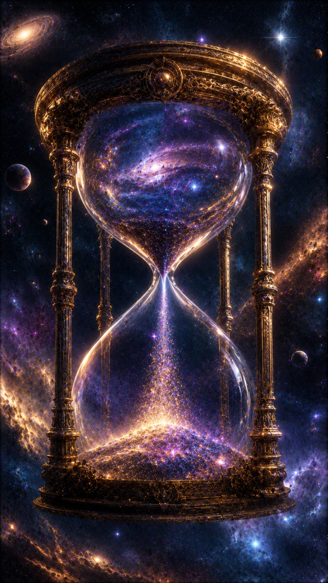 Cosmic Hourglass Filled with Stars