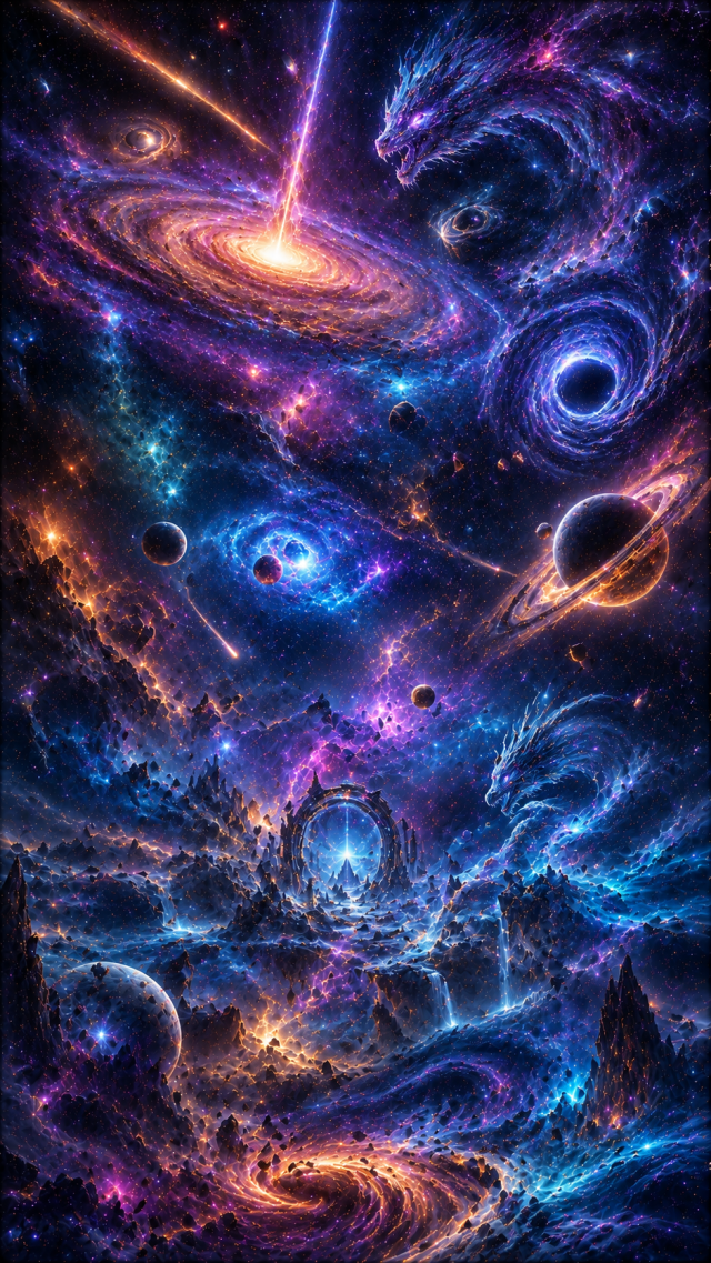 Galaxy Storm with Tiny Planets