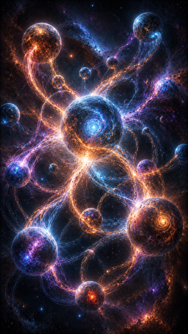 Network of Glowing Planets