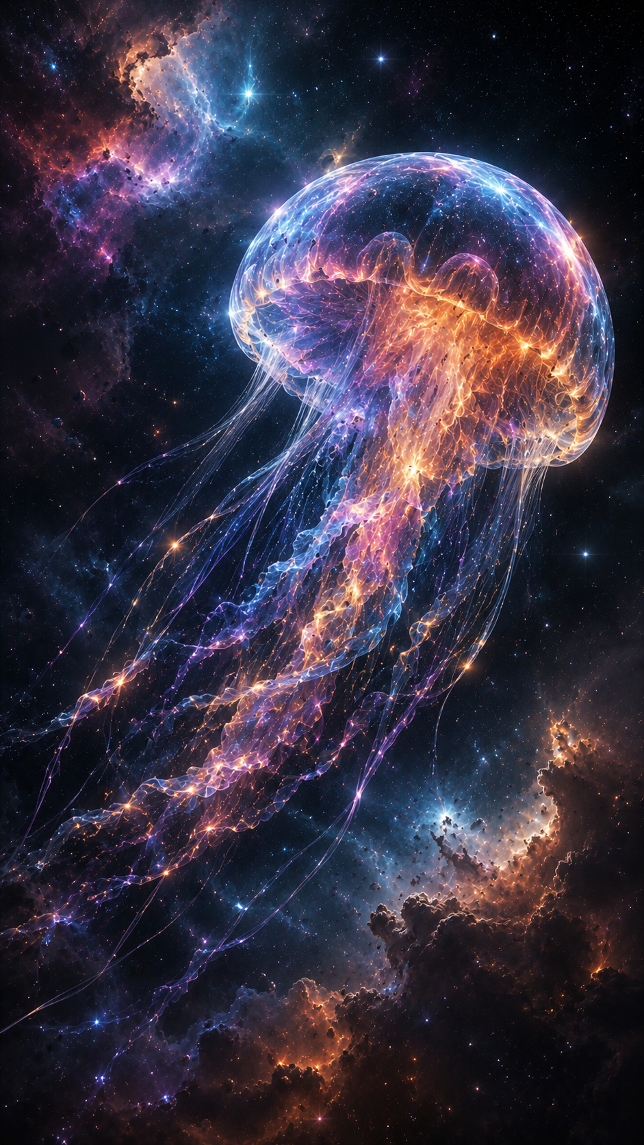 Jellyfish Shaped Nebula