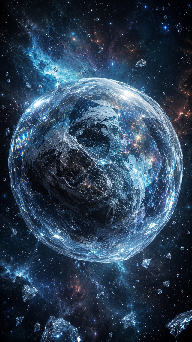 Icy Planet Sphere