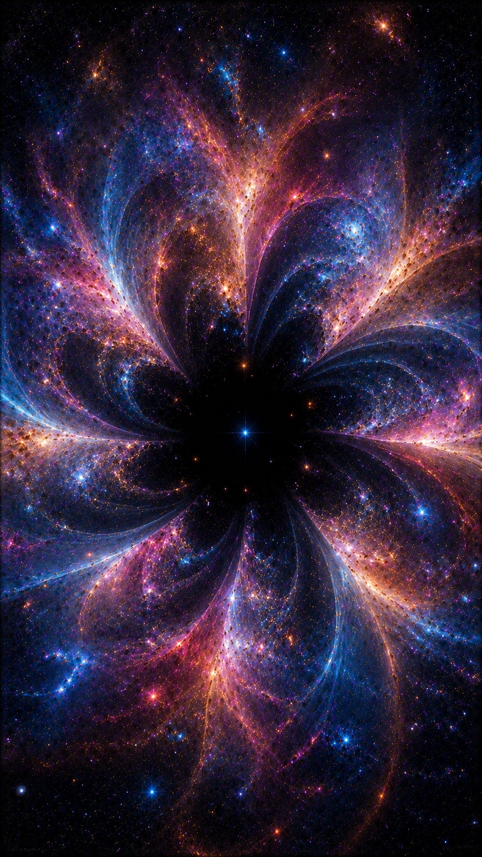 Dark Nebula Flower