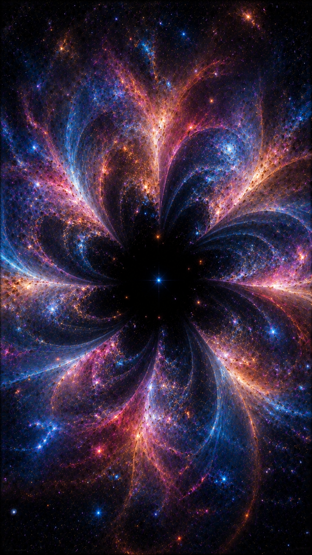 Dark Nebula Flower