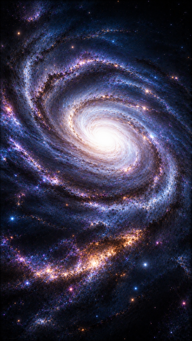 Bright Spiral Galaxy