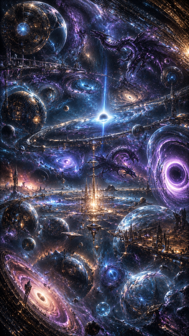 Many Galaxies and Black Holes