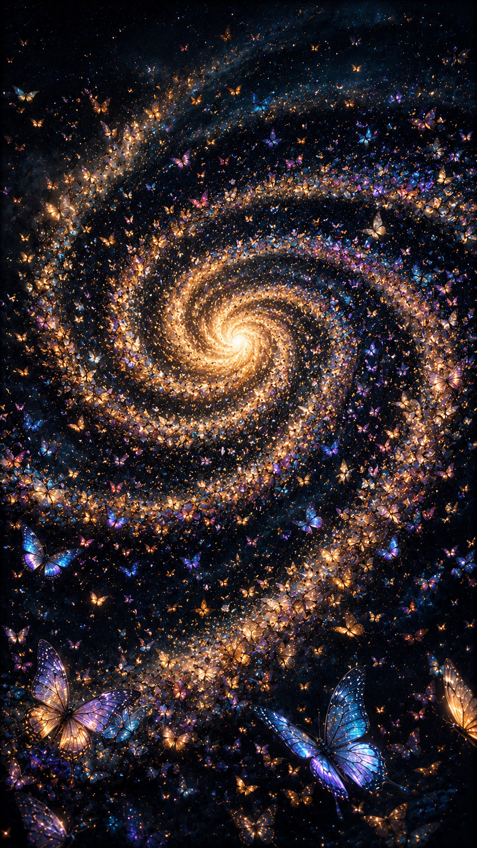 Golden Spiral Galaxy Path