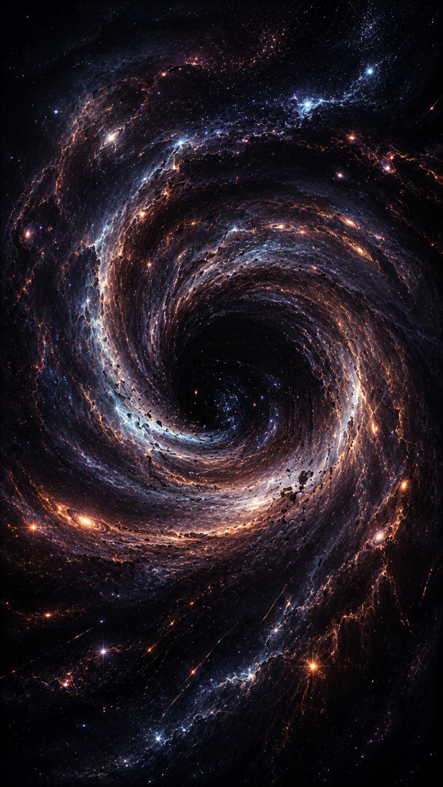Dark Spiral Galaxy Vortex