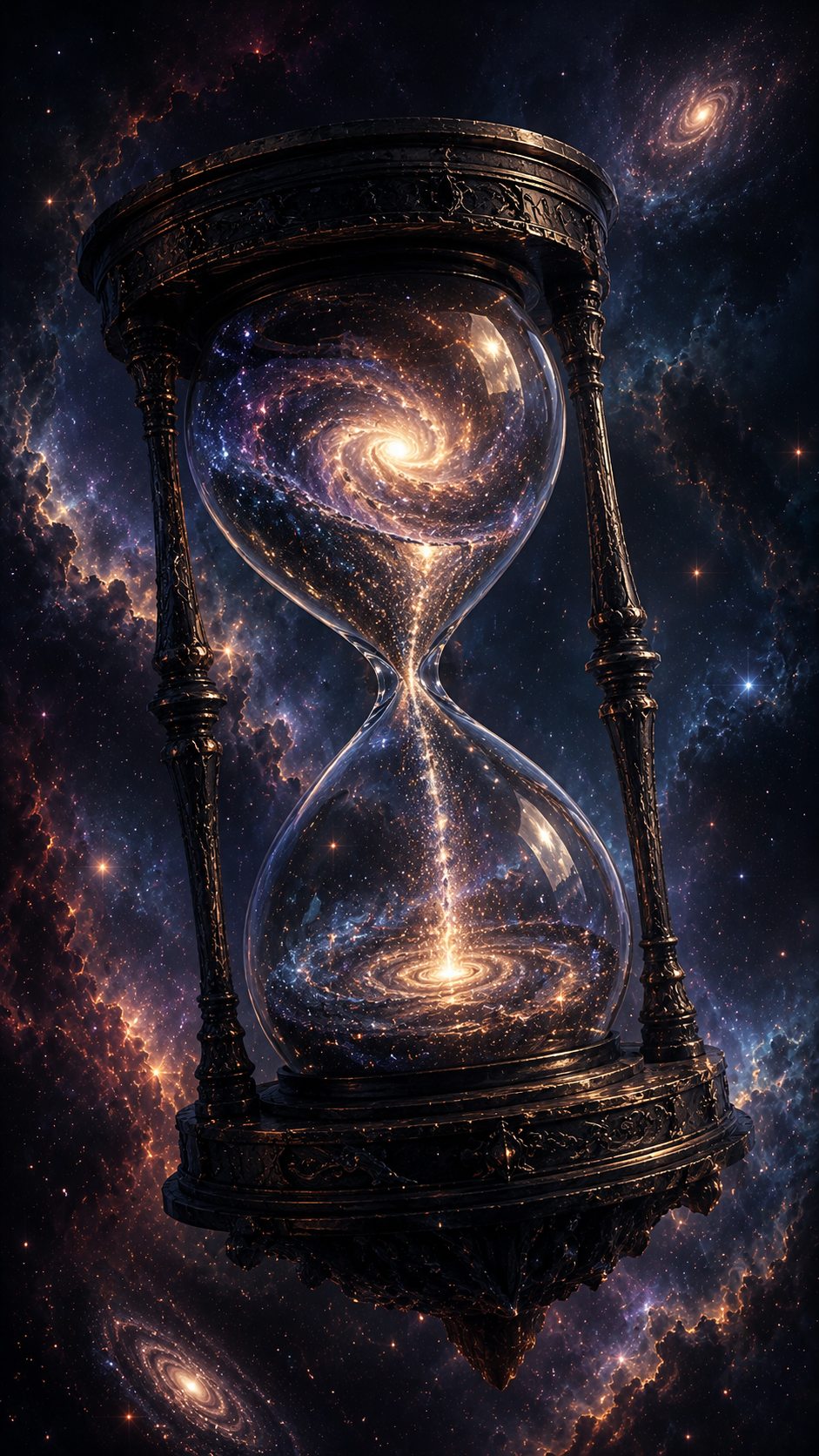 Cosmic Hourglass with Galaxies
