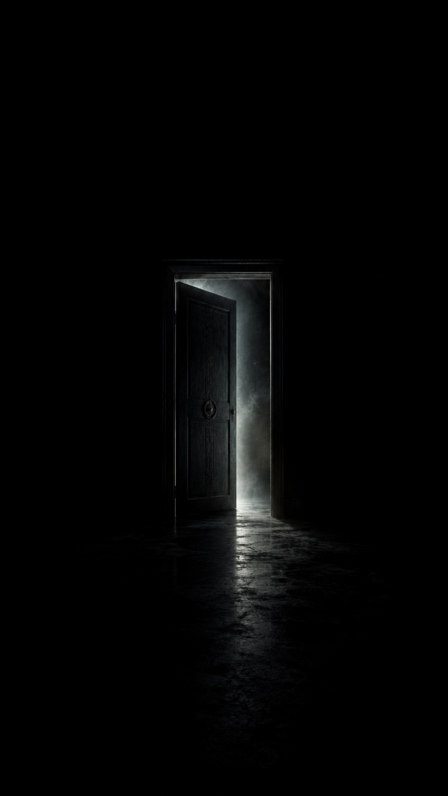 Open Door Spilling White Light