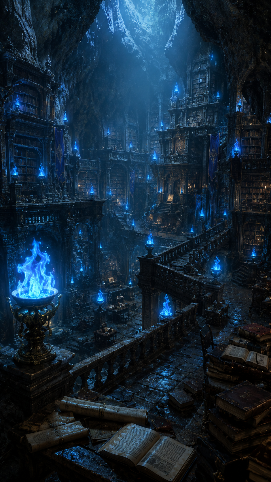 Blue Underground Temple Library