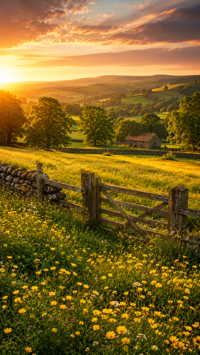 Golden Meadow Fence