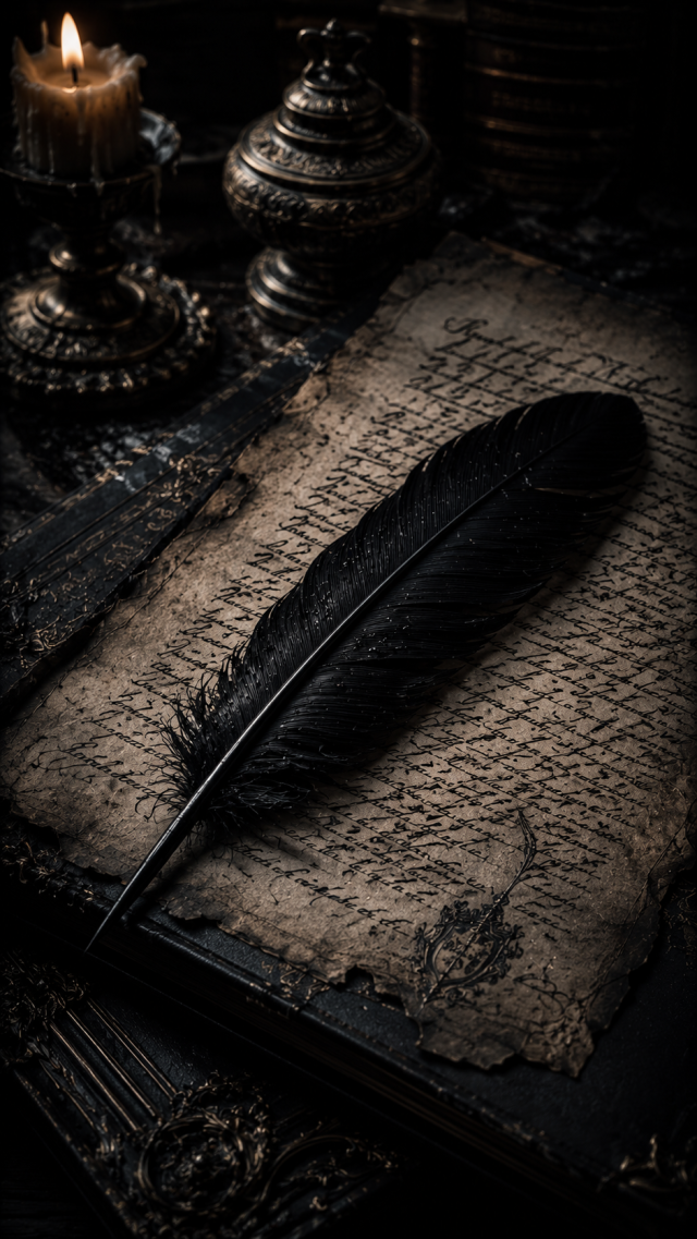 Quill on A Handwritten Letter