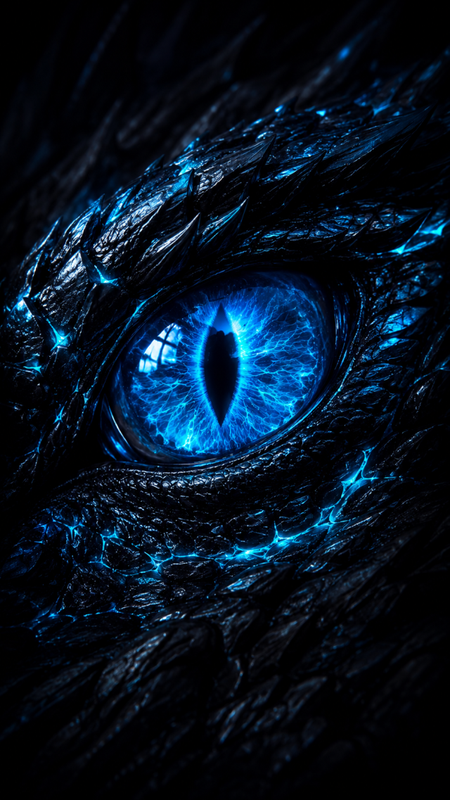 Dragon Eye Close Up
