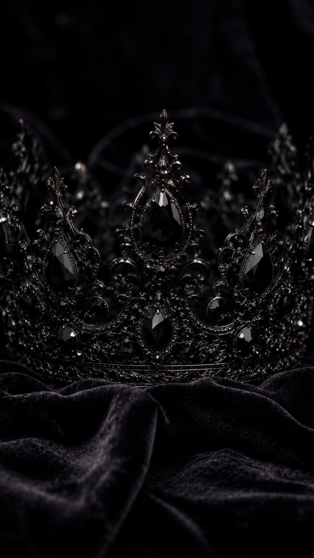 Black Crown in Shadow
