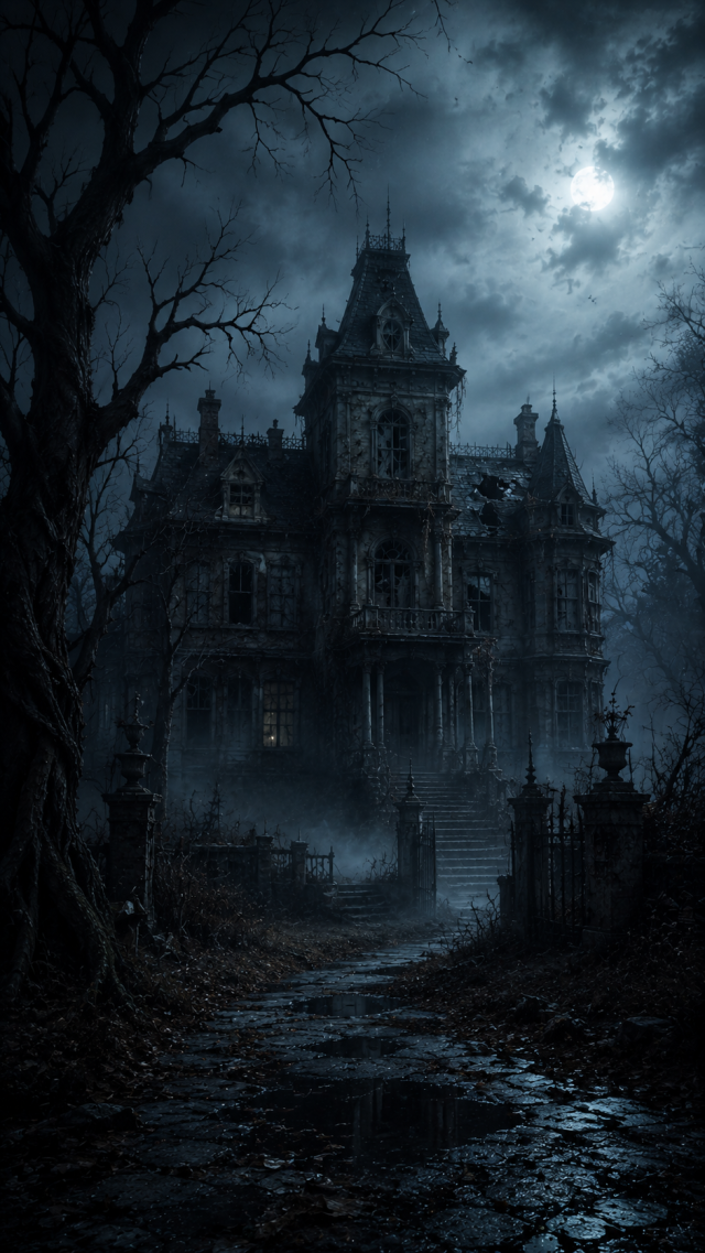 Haunted Mansion Path